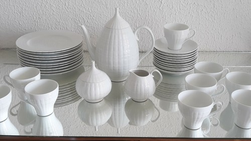 50er kaffeegeschirr set 33tlg - kaffeegeschirr,